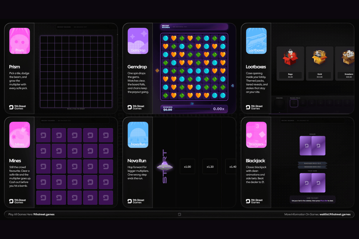 9th Street Games launches B2B casino studio with first operator integrations